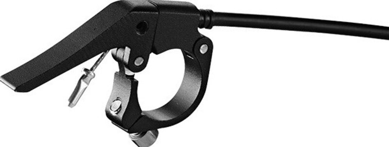 Obrázek produktu V BIKE páka kapátka sedlovky Vertikální tlačení + hadice + kabel RLV01