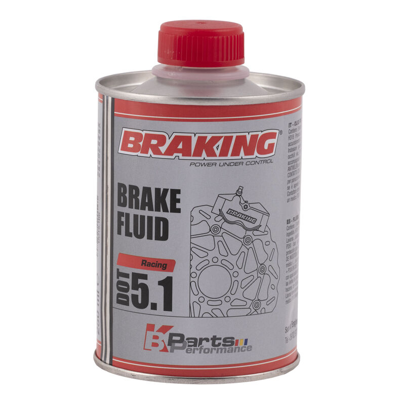 Obrázek produktu BRAKING Brzdová kapalina pro jízdní kola Dot 5.1 250ml DOT5.1BK