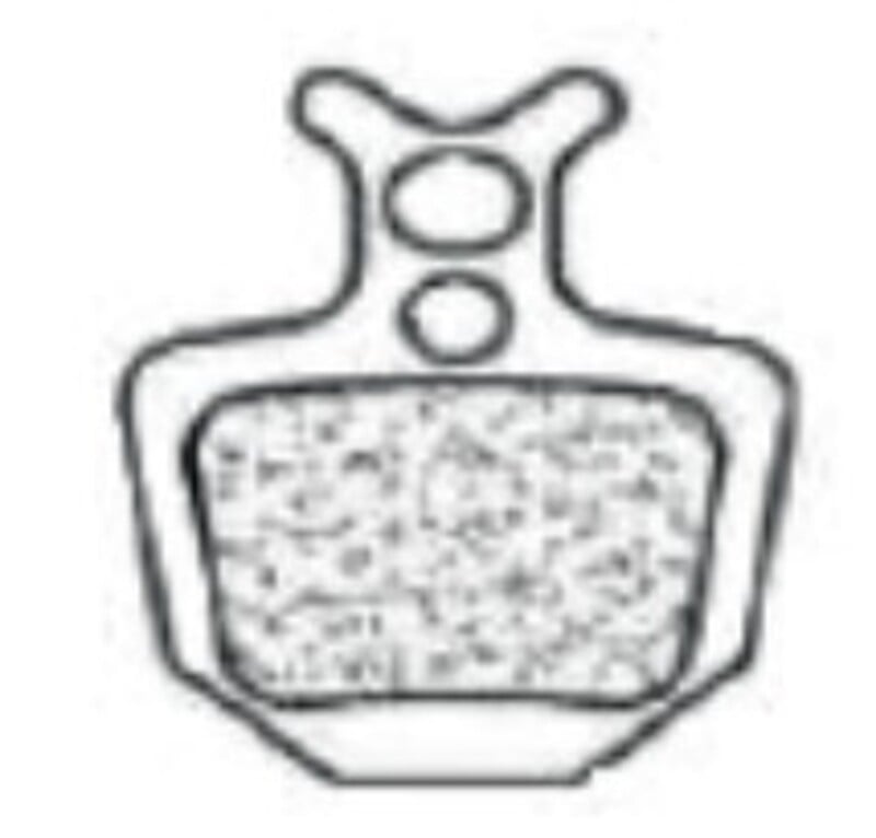 Obrázek produktu BRAKING Organické brzdové destičky pro jízdní kola P21001