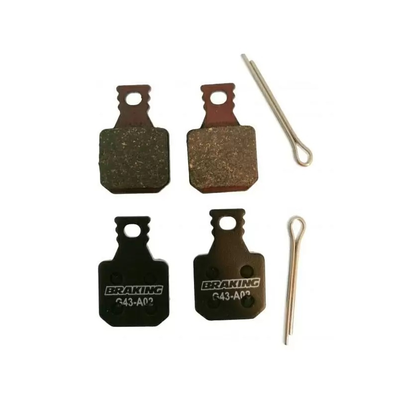 Obrázek produktu BRAKING Organické brzdové destičky pro jízdní kola P21022