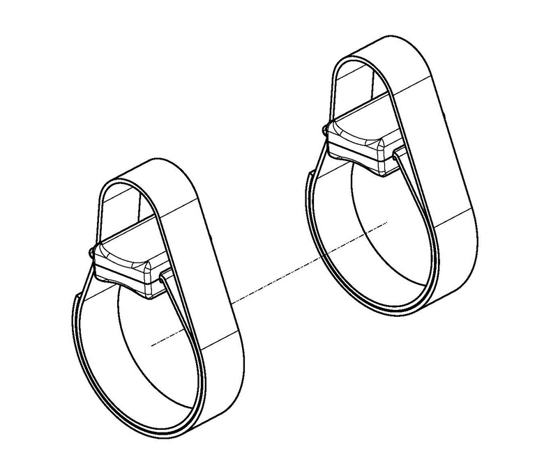Obrázek produktu Adaptéry na baterie pro elektrokola POLINI 955520023