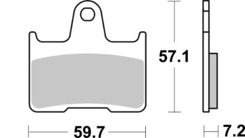 Obrázek produktu Brzdové destičky TECNIUM Street Performance Sintered Metal - MR484 MR484