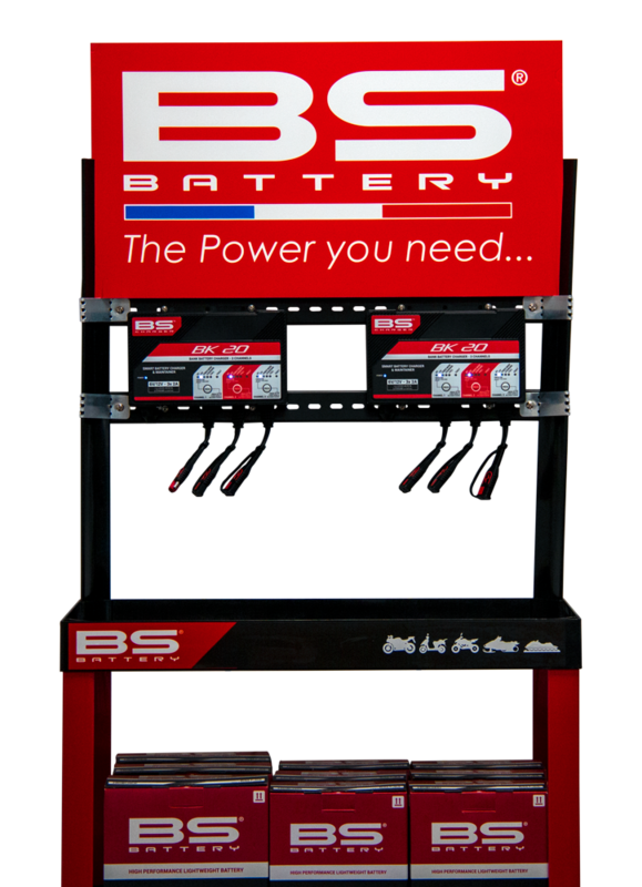 Obrázek produktu BS BATTERY Display Kit s jednou nabíječkou BK20