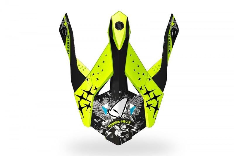 Obrázek produktu UFO Intrepid Visor Černá/Neon Yellow/Světle modrá HR139