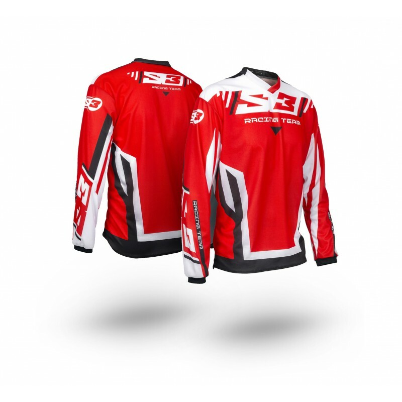 Obrázek produktu S3 Racing Team Youth Jersey Red/Black Velikost YXS RT-R1-KXS