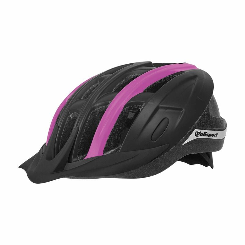 Obrázek produktu Přilba POLISPORT Ride In Black/Fuschia Velikost M 8741900005