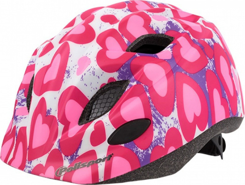 Obrázek produktu POLISPORT Juniorská helma Glitter Velikost S s věšákem Glitter Hearts 8740900014