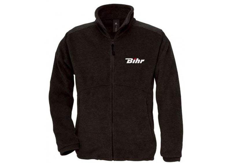 Obrázek produktu BIHR Fleecová bunda - černá velikost XL 980701XL