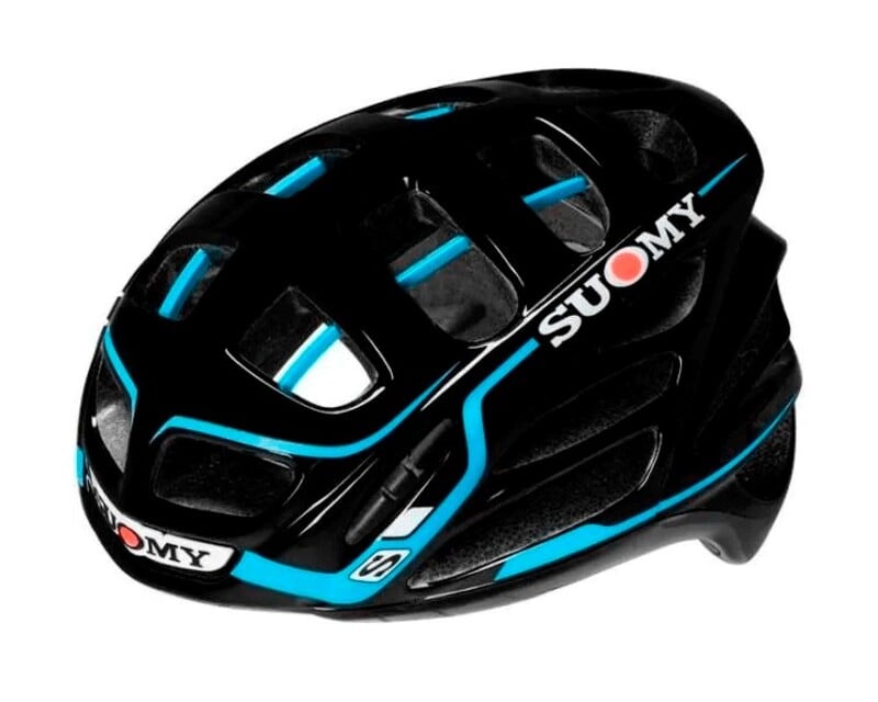 Obrázek produktu Přilba SUOMY Gun Wind S-Line Black/Light Blue C1GW0S18 M