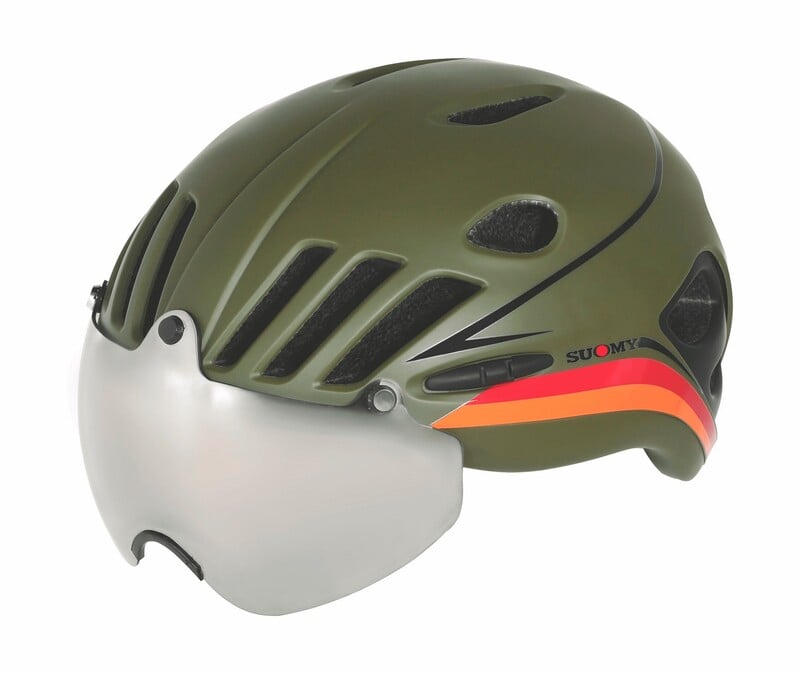 Obrázek produktu Přilba SUOMY Vision Army Green/Black C1VS0006 M