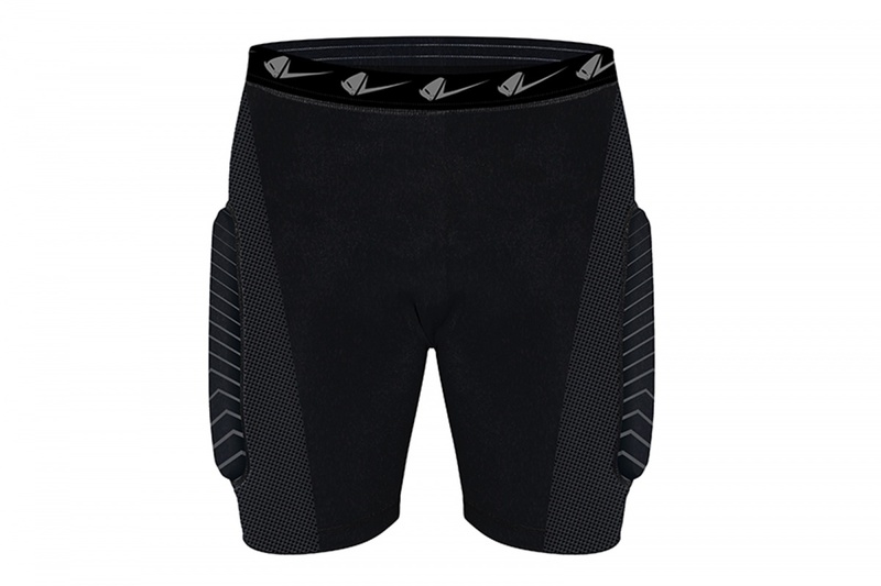 Obrázek produktu Dětské krátké vycpané kalhoty UFO Atrax - černé Velikost XL PI02433#KXL