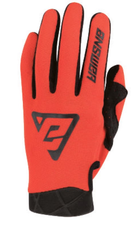Obrázek produktu ANSWER Peak Solid rukavice pro mládež - červené/černé 446596