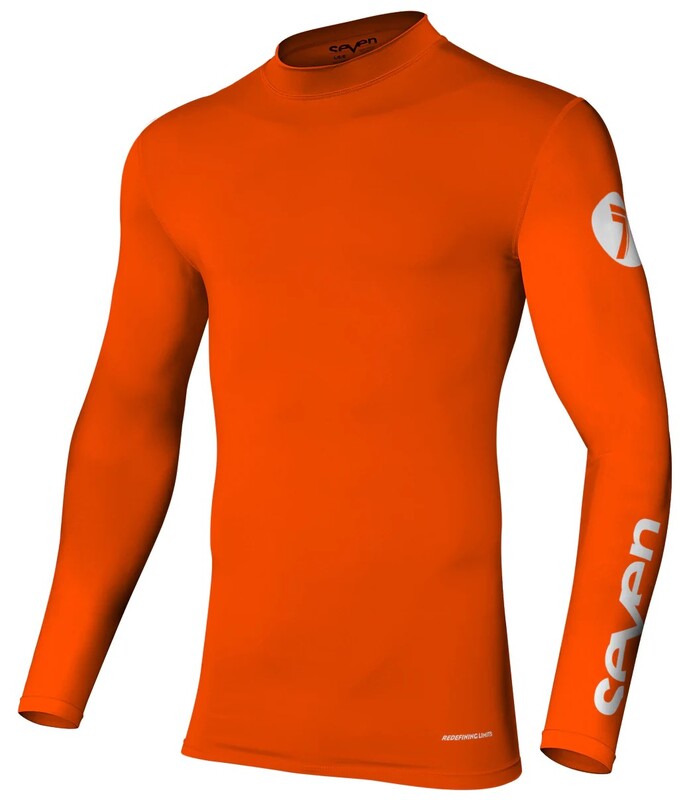Obrázek produktu Juniorský dres SEVEN Zero Compressions - flo orange 2020010-801-YM