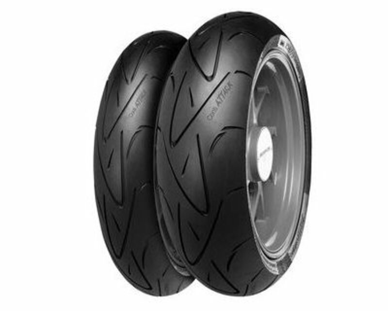 Obrázek produktu CONTINENTAL Pneumatiky CONTISPORTATTACK 130/70 ZR 16 M/C (61W) TL 02440030000