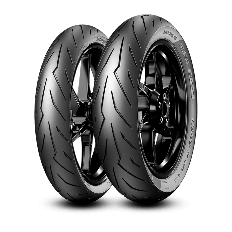 Obrázek produktu Pneumatiky PIRELLI DIABLO ROSSO SPORT 90/80-17 M/C 46S TL 3614000