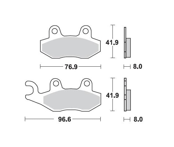 Obrázek produktu BRAKING desky 696SM1
