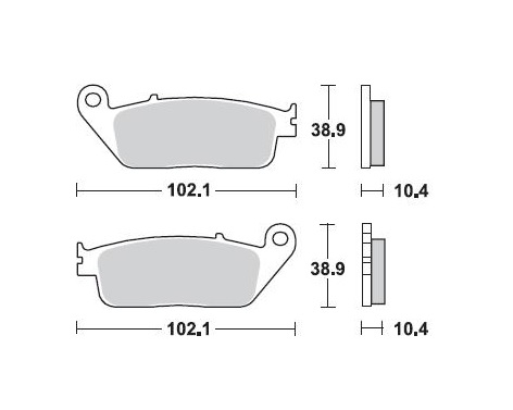 Obrázek produktu BRAKING desky 748SM1