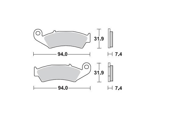 Obrázek produktu BRAKING desky 700SM1