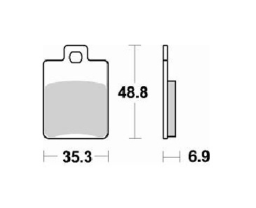 Obrázek produktu BRAKING desky 808SM1