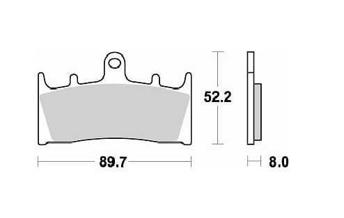 Obrázek produktu BRAKING desky 764SM1