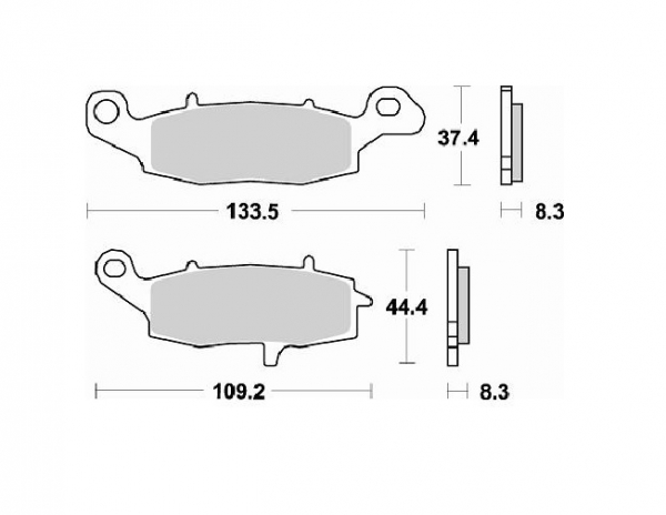 Obrázek produktu BRAKING desky 782SM1