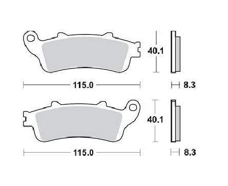 Obrázek produktu BRAKING desky 813SM1