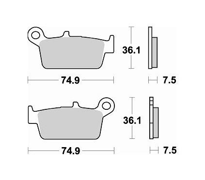 Obrázek produktu BRAKING desky 755SM1