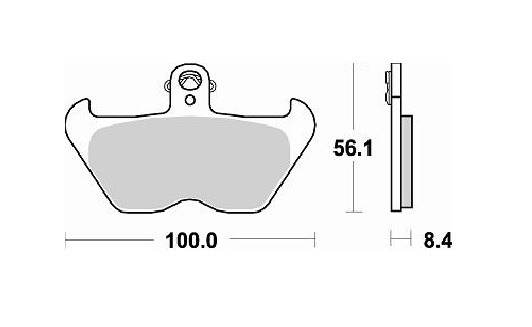 Obrázek produktu BRAKING desky 806SM1