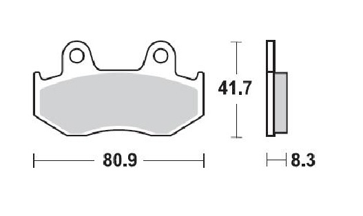 Obrázek produktu BRAKING desky 887SM1