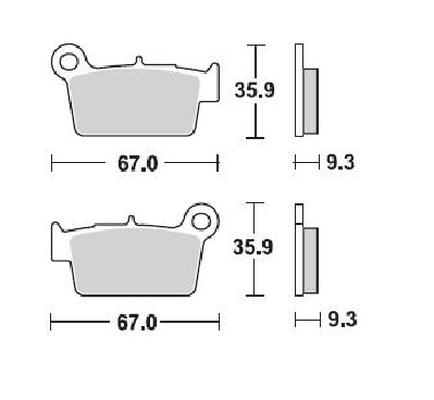 Obrázek produktu BRAKING desky 890SM1
