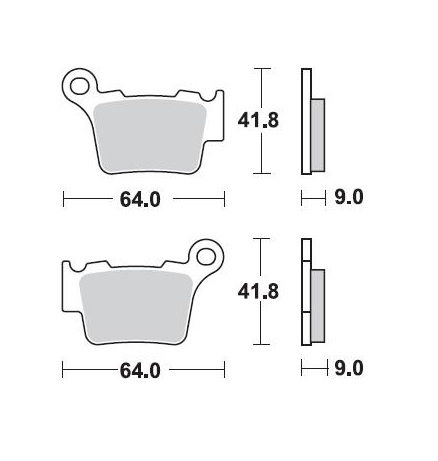 Obrázek produktu BRAKING desky 891SM1