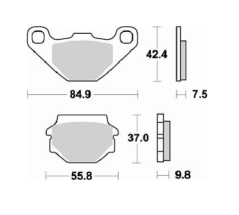 Obrázek produktu BRAKING desky 669SM1