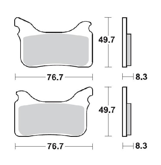 Obrázek produktu BRAKING desky 931CM55
