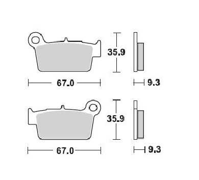 Obrázek produktu BRAKING desky 890CM44
