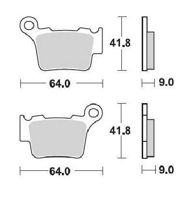 Obrázek produktu BRAKING desky 891CM44