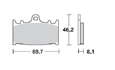 Obrázek produktu BRAKING desky 715CM55