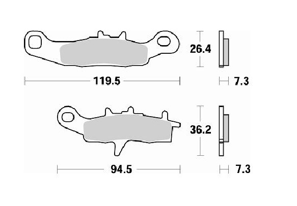Obrázek produktu BRAKING desky 812CM44
