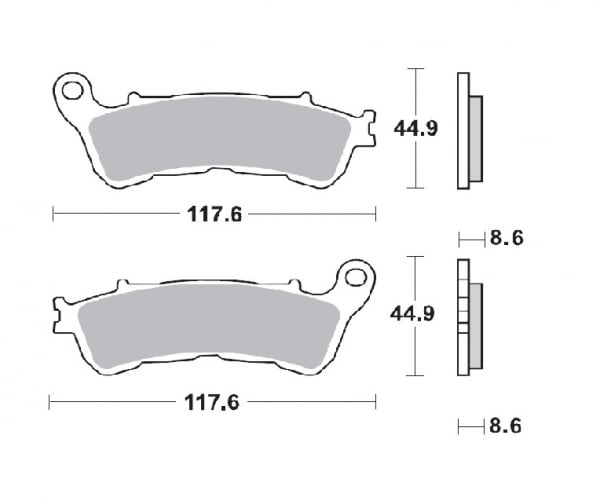 Obrázek produktu BRAKING desky 910CM55