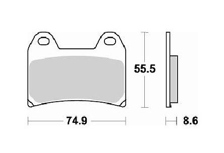 Obrázek produktu BRAKING desky 784CM55