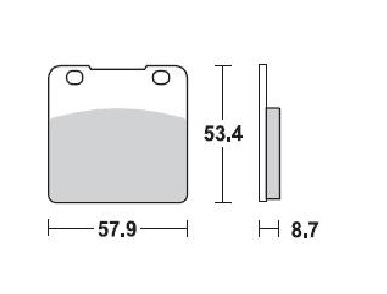 Obrázek produktu BRAKING desky 680SM1
