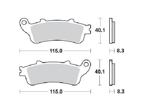 Obrázek produktu BRAKING desky 813CM55