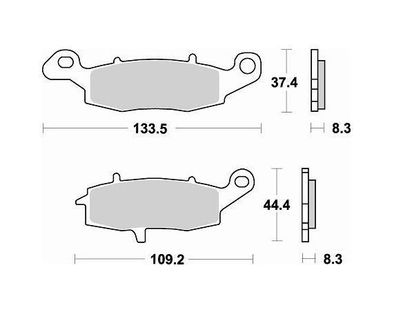 Obrázek produktu BRAKING desky 787CM55