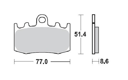 Obrázek produktu BRAKING desky 892CM55