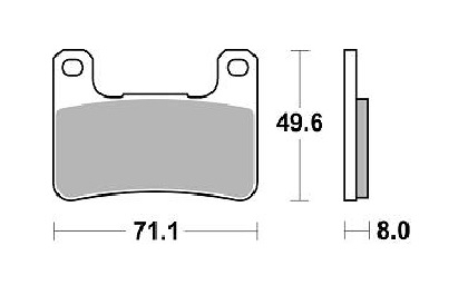 Obrázek produktu BRAKING desky 898CM55