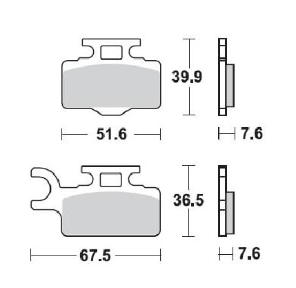 Obrázek produktu BRAKING desky 894CM44