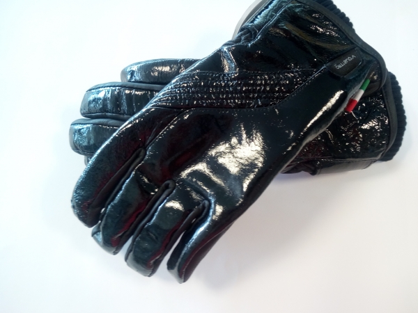 Obrázek produktu Moto rukavice V-QUATTRO GIANI černo/shinny