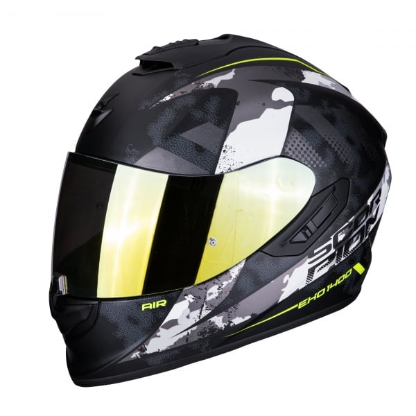 Obrázek produktu Moto přilba SCORPION EXO-1400 AIR SYLEX matná černo/stříbrná