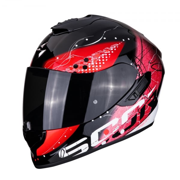 Obrázek produktu Moto přilba SCORPION EXO-1400 AIR CLASSY černo/červená