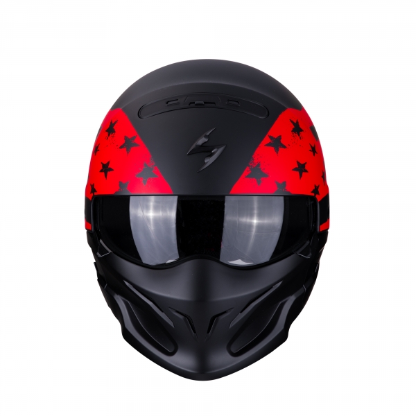 Obrázek produktu Moto přilba SCORPION EXO-COMBAT ROOKIE matná černo/červená