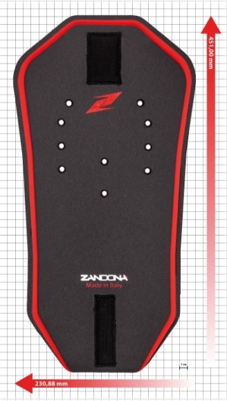 Obrázek produktu Chránič páteře ZANDONA 231x451mm back insert 7102